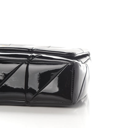 Saint Laurent Patent Patchwork Monogram Medium Jamie Black 9 of 9