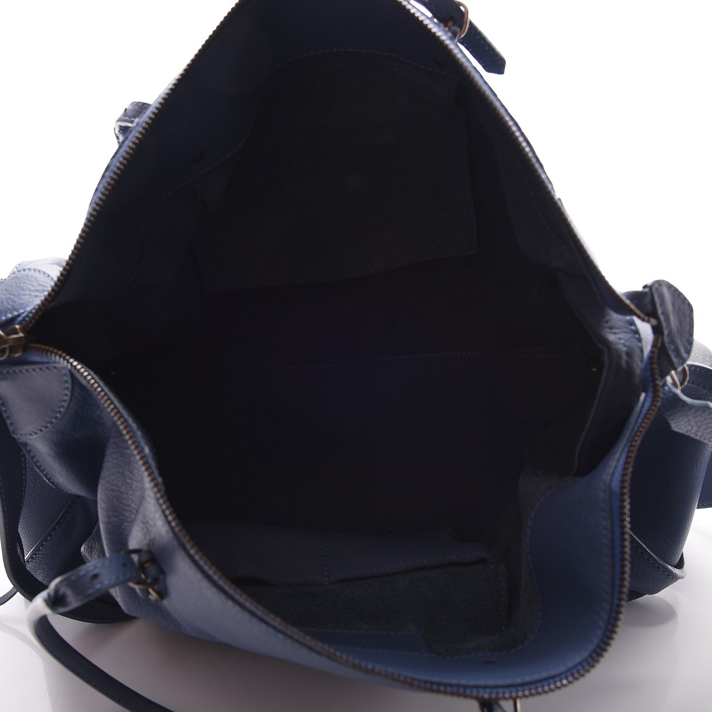 Veau Papier Bolster Bleu