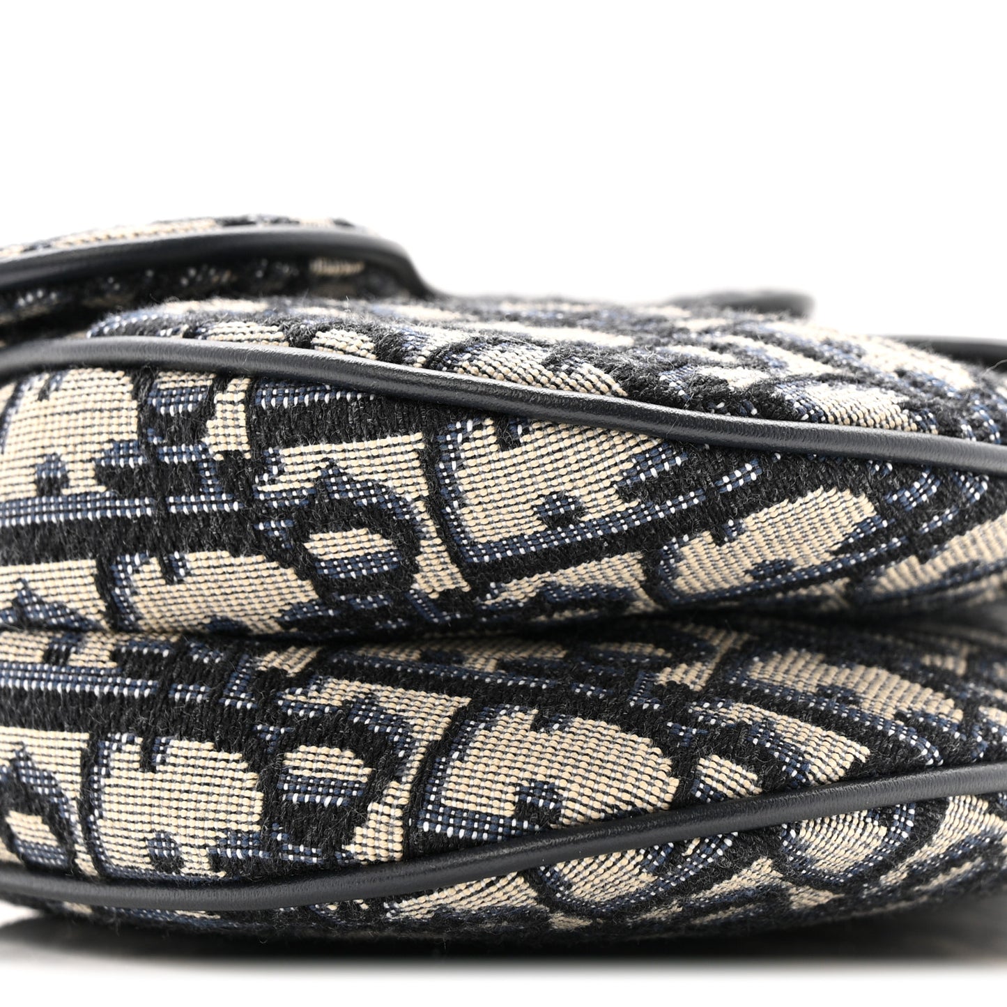 Oblique Mini Saddle Bag Blue