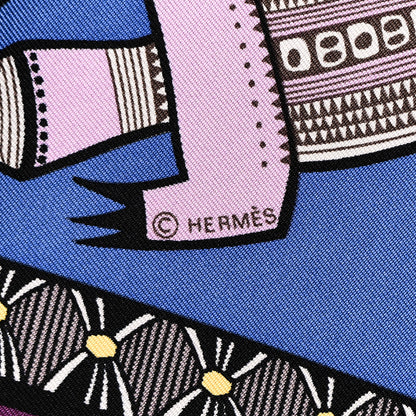 Hermes Silk Vie Du Fleuve Scarf 90 4 of 6