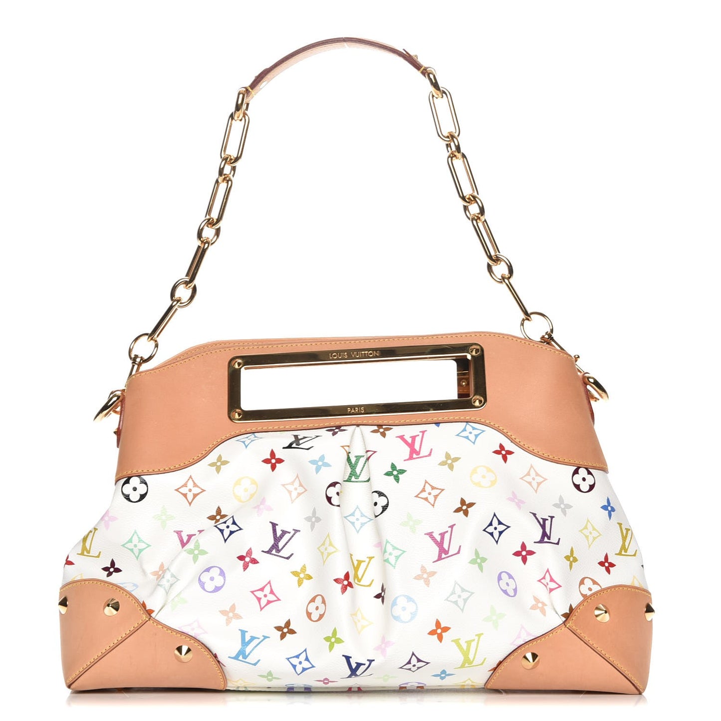 Monogram Multicolor Judy GM White