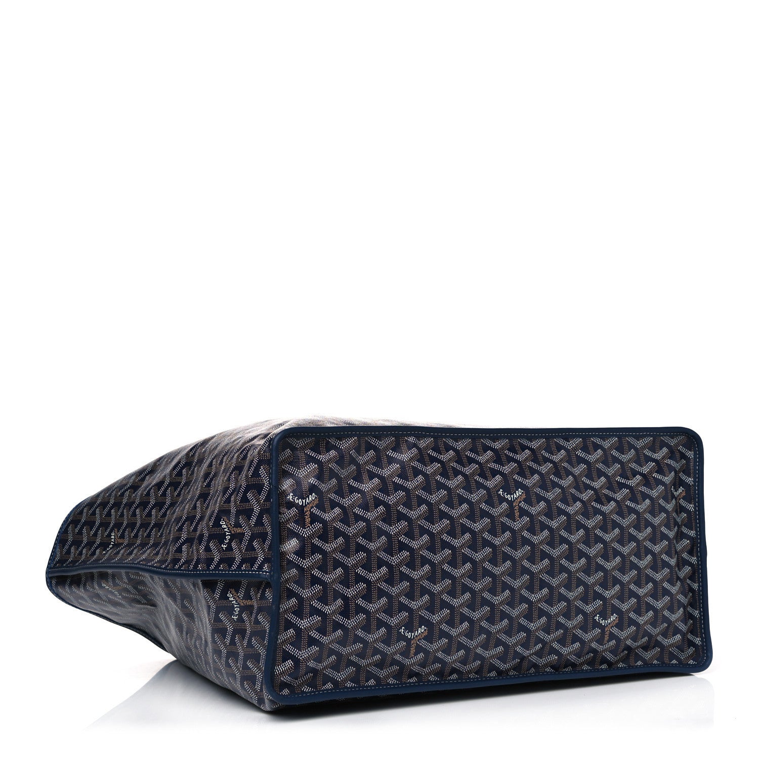 Goyard Goyardine Reversible Anjou GM Navy 3 of 11