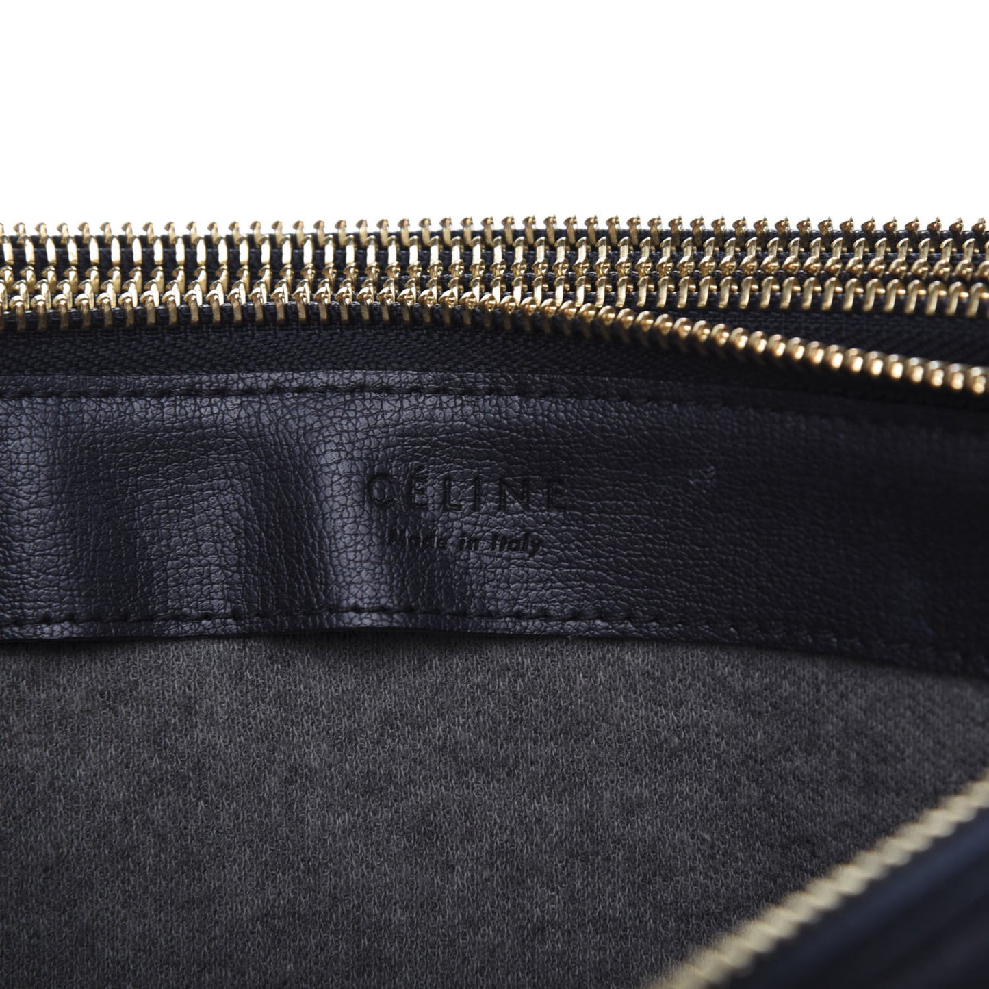 Goatskin Large Trio Crossbody Bag Dark Blue