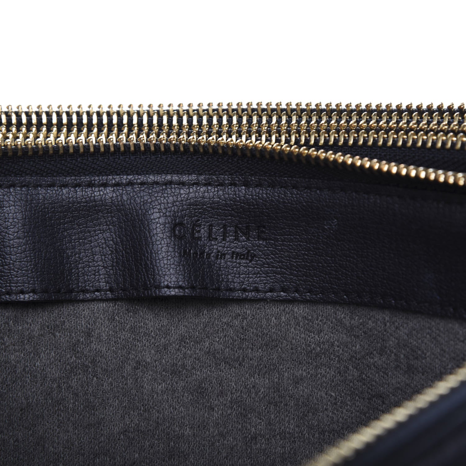 Celine Goatskin Large Trio Crossbody Bag Dark Blue 14 of 16