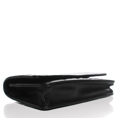 Chanel Lambskin Quilted Wallet on Chain WOC Black 4 of 8
