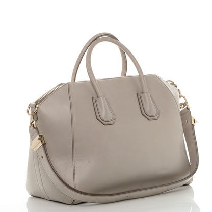 Givenchy Smooth Calfskin Medium Antigona Grey 3 of 7
