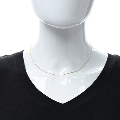 Tiffany 18K Rose Gold Beaded Chain Necklace 3 of 4