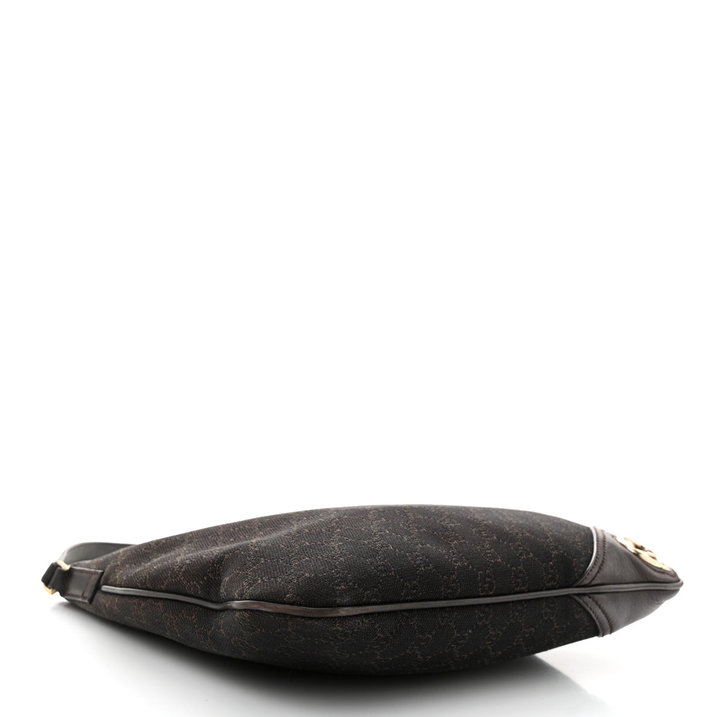 Monogram Medium New Britt Hobo Dark Brown
