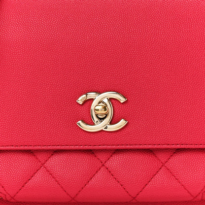 Chanel Caviar Quilted Medium Business Affinity Flap Red 9 of 11