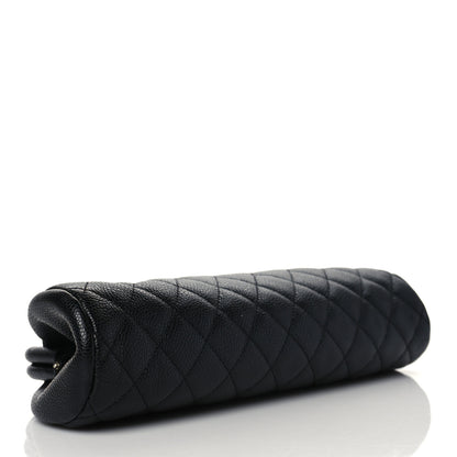 Chanel Caviar Quilted Timeless Clutch Black 4 of 10