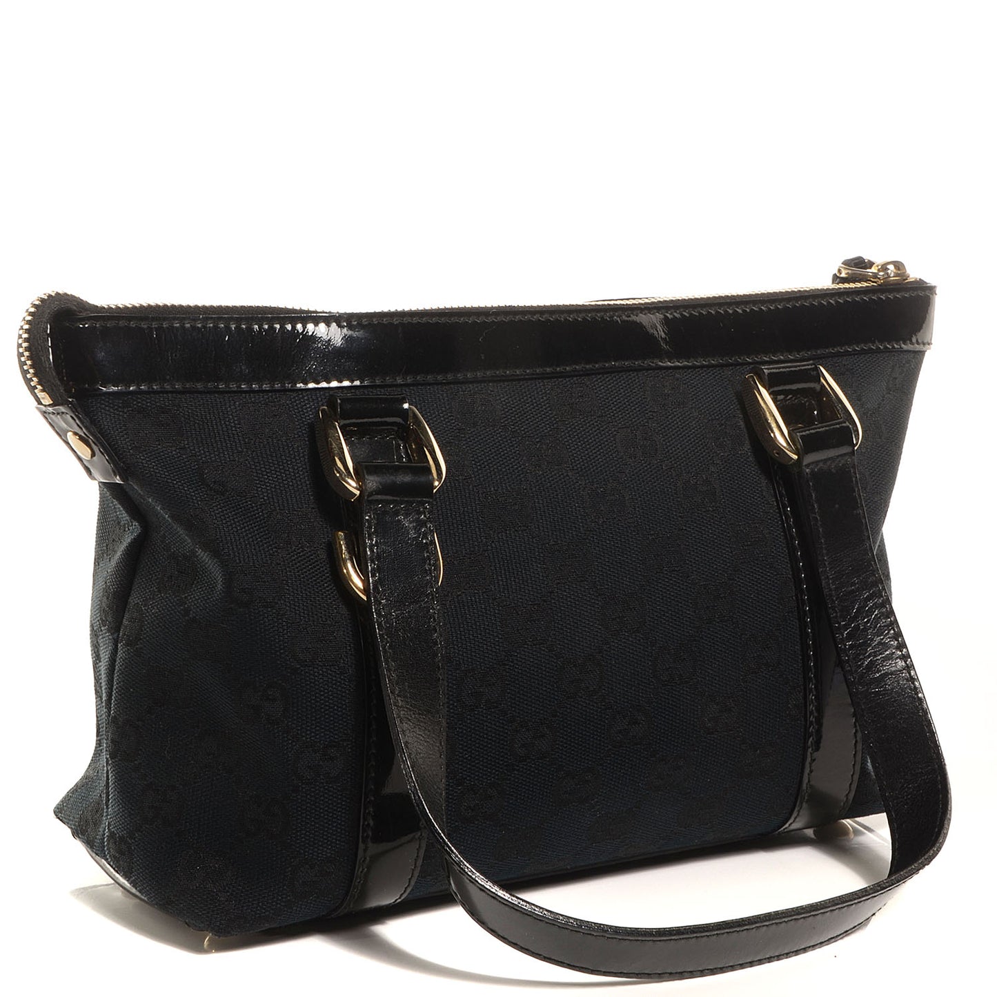 Monogram Abbey Small Tote Black
