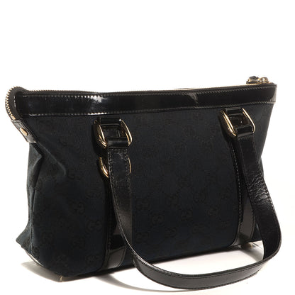 Gucci Monogram Abbey Small Tote Black 3 of 8