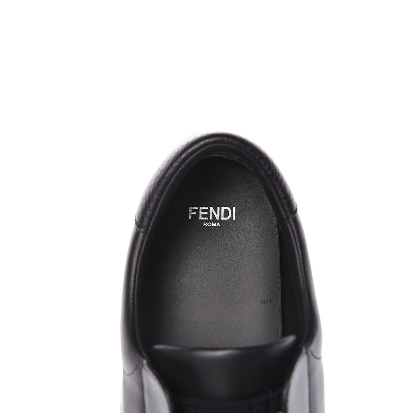 Vitello Microfiber FF Rockoclick Slip On Sneakers 39 Black Tobacco