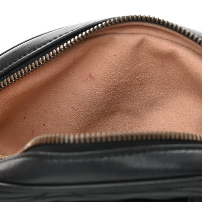 Gucci Calfskin Matelasse GG Marmont Belt Bag 85 34 Black 13 of 13