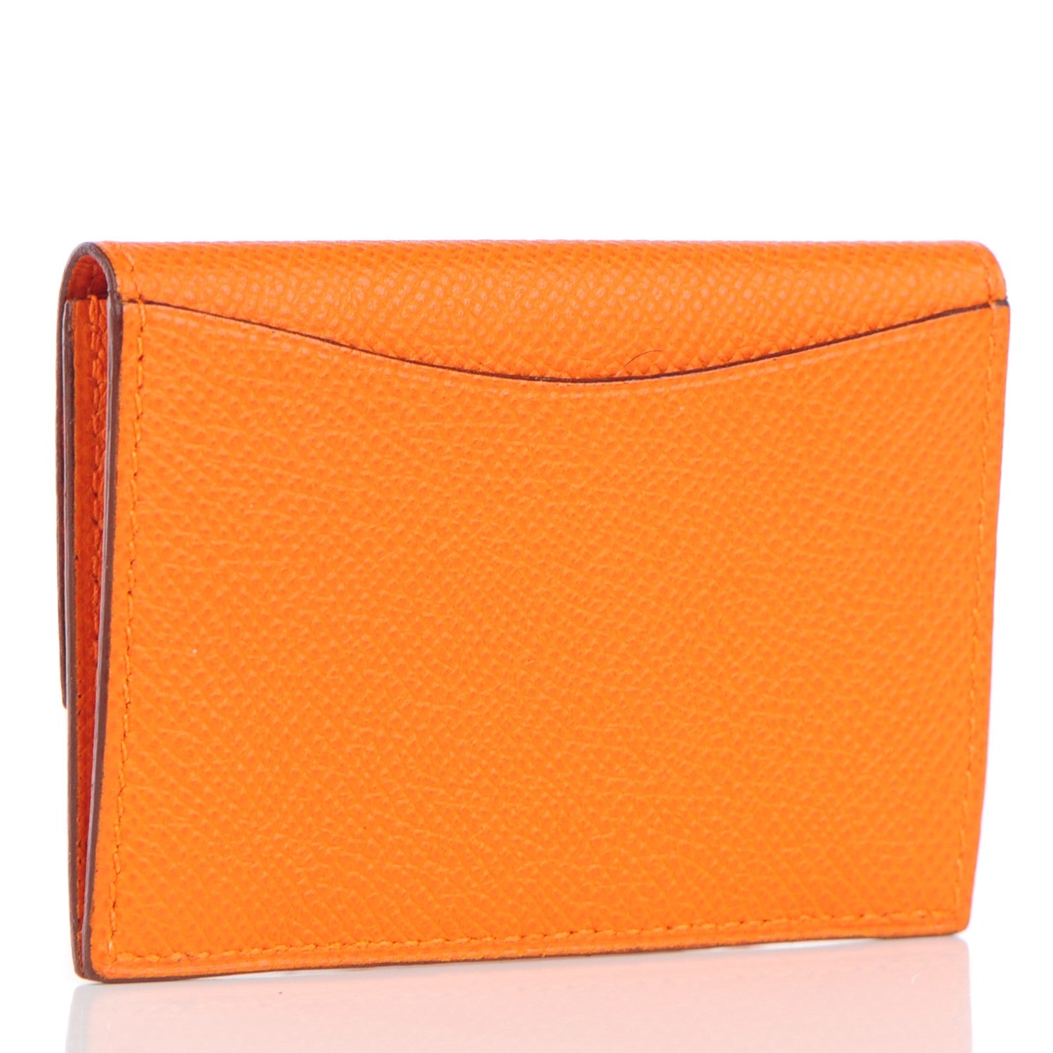 Hermes Epsom Envelope Card Holder Orange 3 of 7