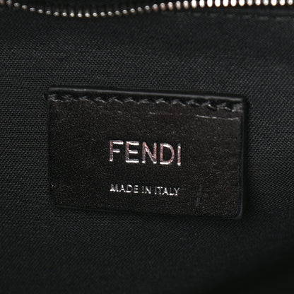 Fendi Vitello Grace FF Gradient Embossed Large Baguette Blueberry 5 of 9
