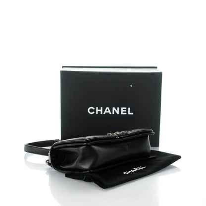 Chanel Lambskin Quilted Medium Boy Flap Black 4 of 7