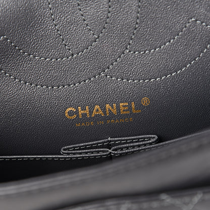 Chanel Aged Calfskin 2.55 Reissue 225 Flap Dark Grey 8 of 11