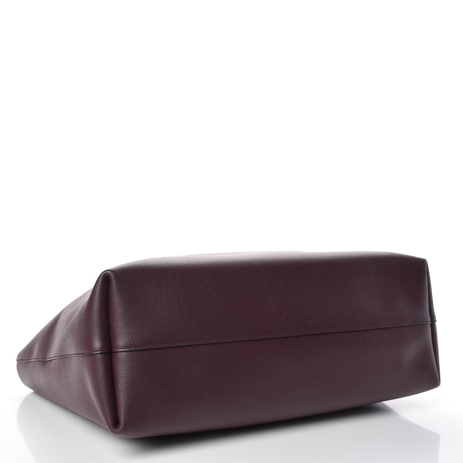Saint Laurent Calfskin Large Shopping Tote Bordeaux 5 of 11
