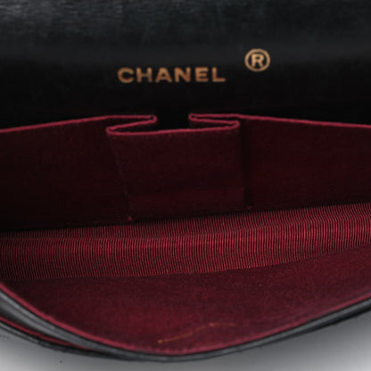 Chanel Lambskin Quilted Medium Double Flap Black 4 of 9