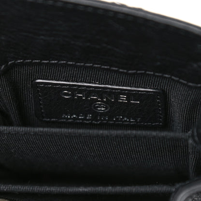 Chanel Calfskin CC Phone Holder Crossbody Black 6 of 11