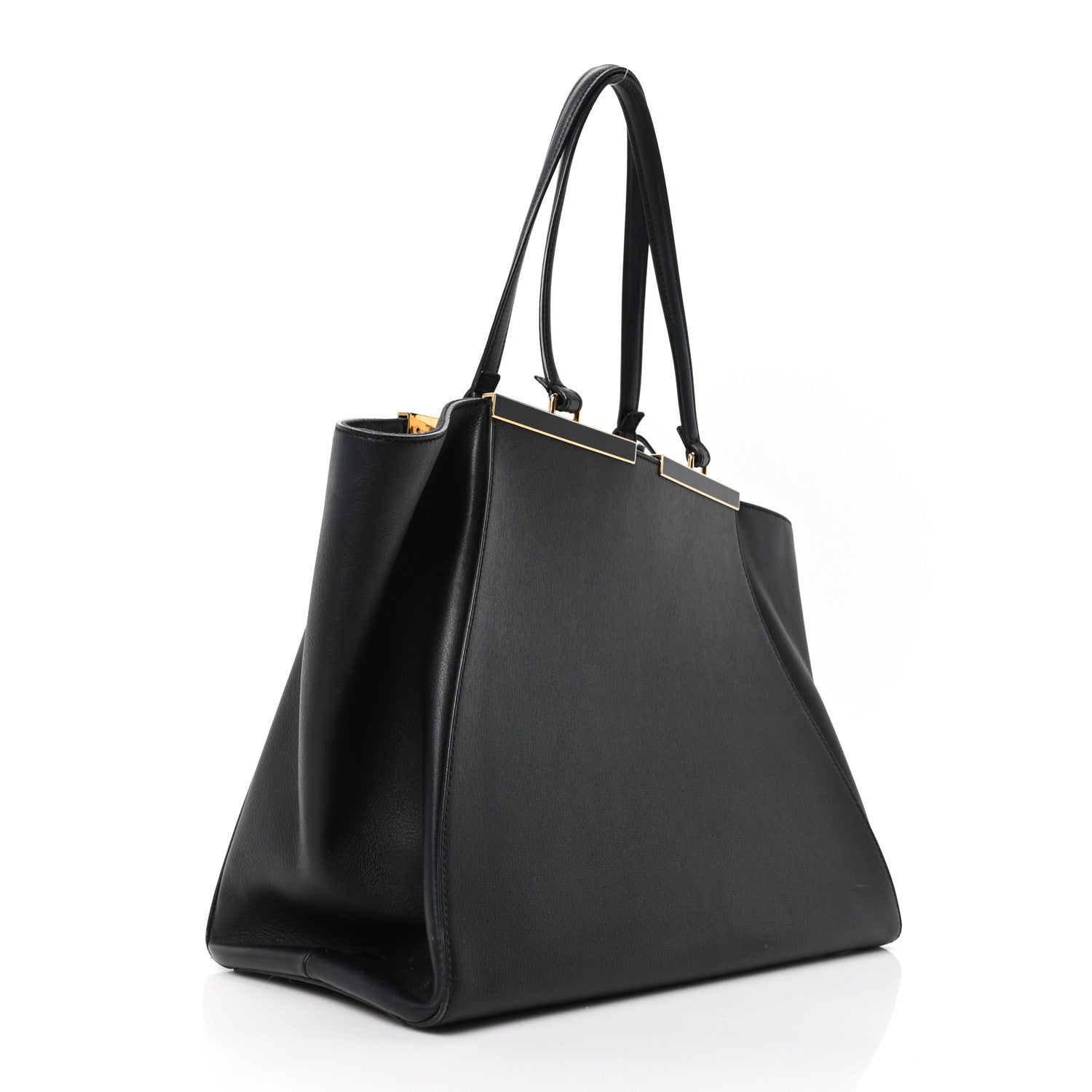 Fendi Vitello Elite Large 3Jours Tote Black 3 of 10