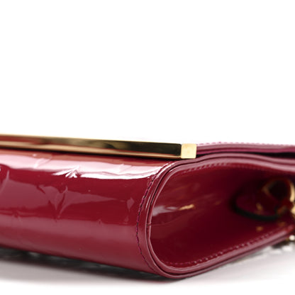 Louis Vuitton Vernis Ana Clutch Rose Indien 9 of 9