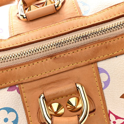 Louis Vuitton Monogram Multicolor Courtney MM White 16 of 17