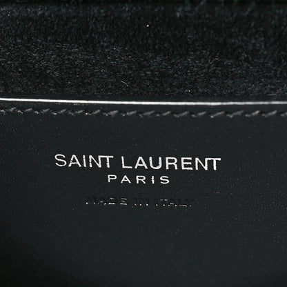 Saint Laurent Calfskin Monogram Take Away Box Black 6 of 10