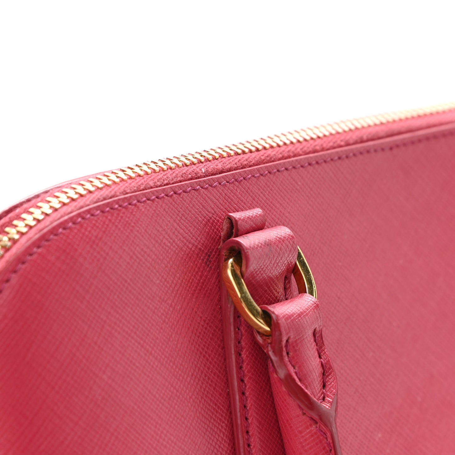 Saffiano Lux Medium Promenade Tote Peonia