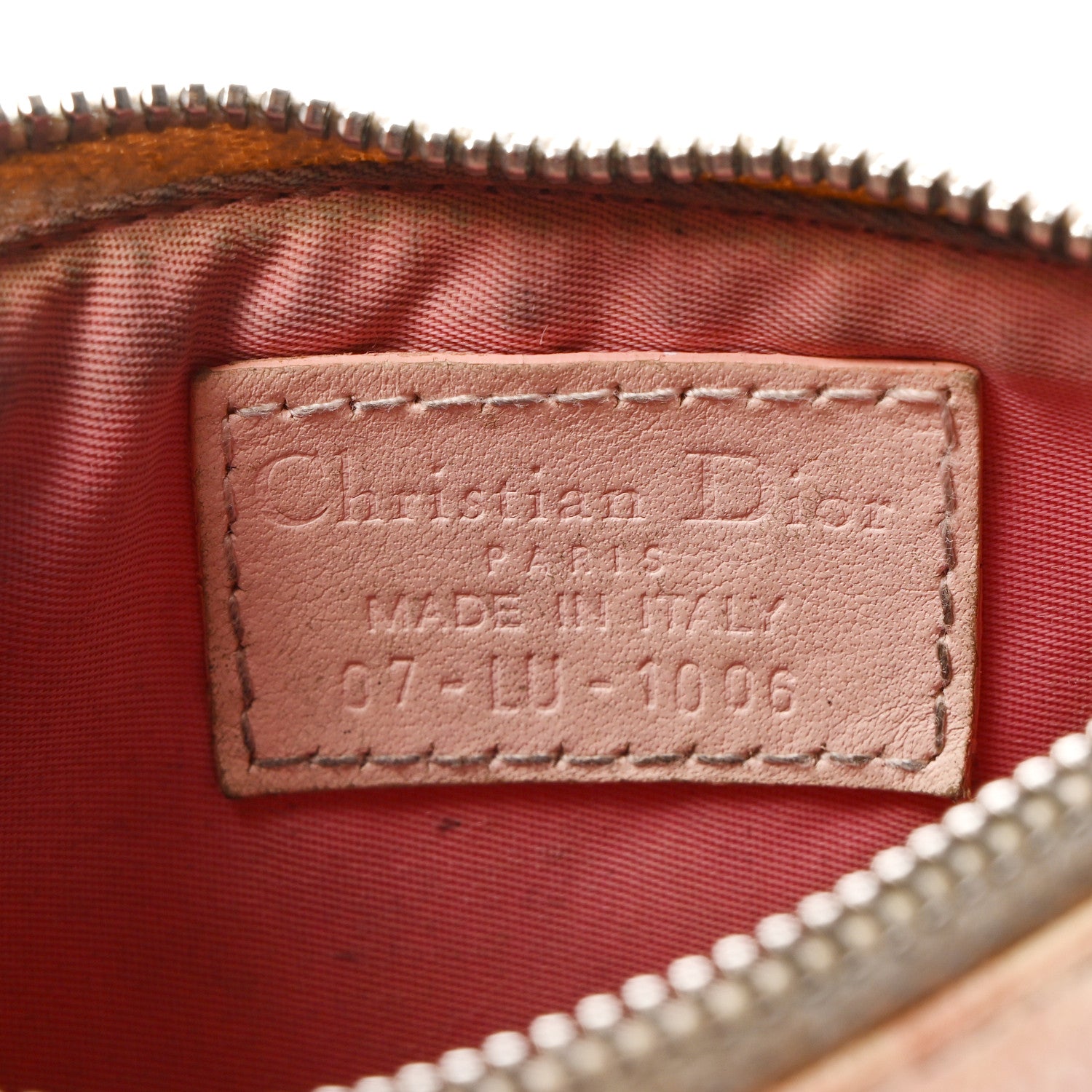 Christian Dior Monogram Romantique Trotter Coin Purse Rose 6 of 11
