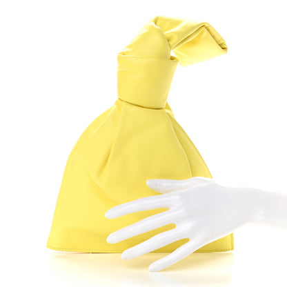 Bottega Veneta Calfskin Mini BV Twist Yellow 2 of 10
