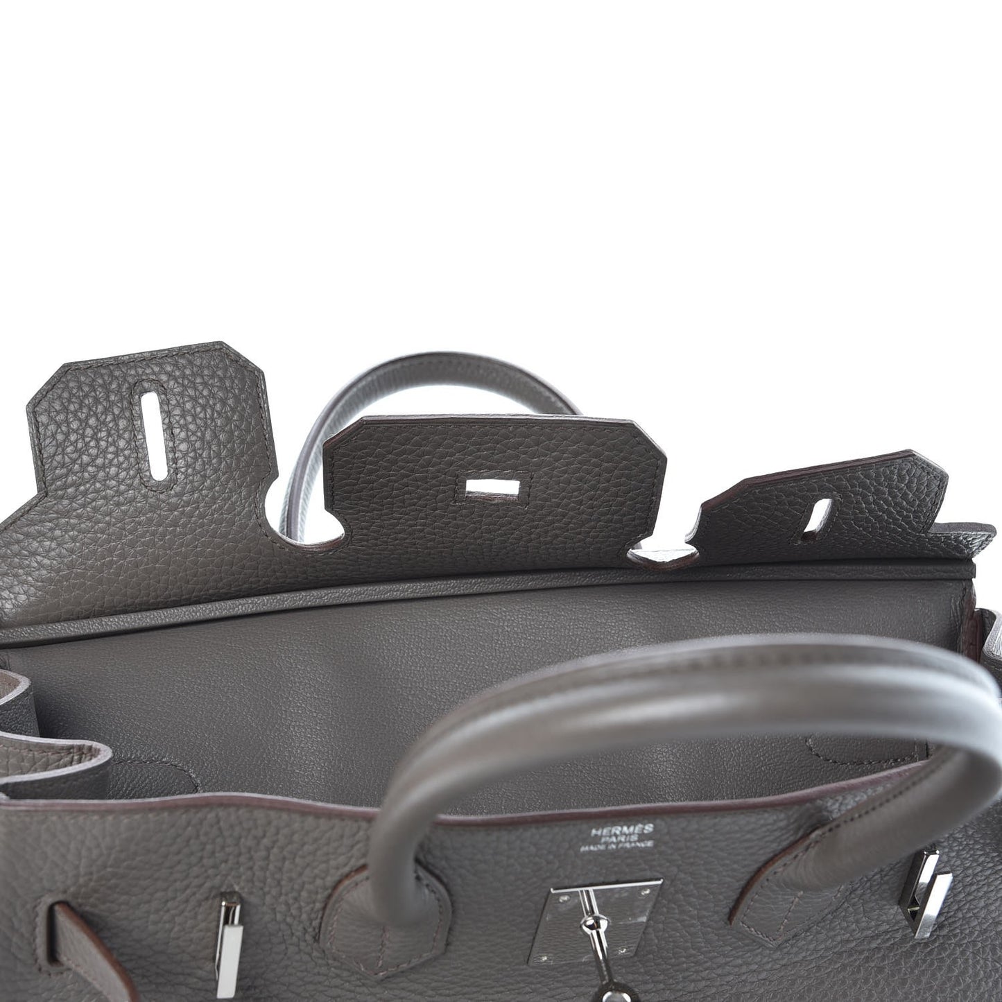 Taurillon Clemence Birkin 30 Etain