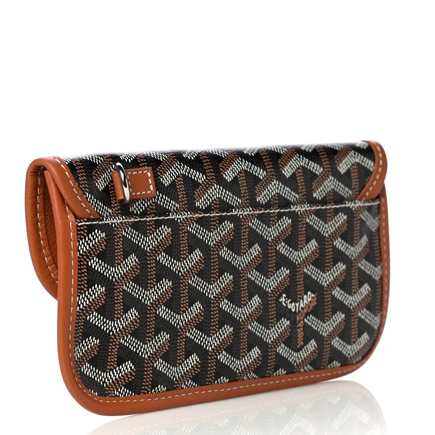 Goyardine Pouch Black Gold