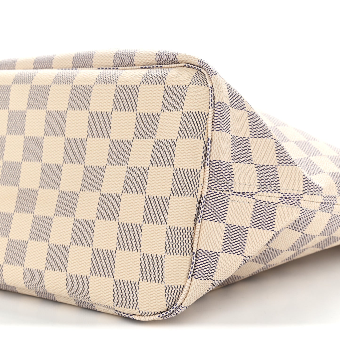 Damier Azur Neo Neverfull MM Rose Ballerine