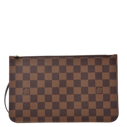 Louis Vuitton Damier Ebene Neverfull MM GM Pochette 1 of 8