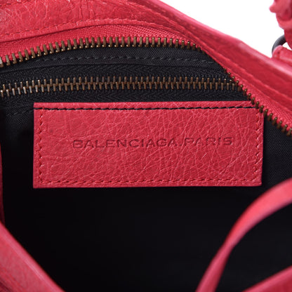Balenciaga Agneau Classic Hardware Mini City Rose Thulian 6 of 7