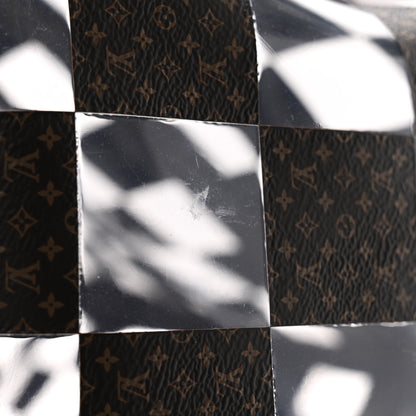 Louis Vuitton PVC Monogram Chess Keepall Bandouliere 50 10 of 10