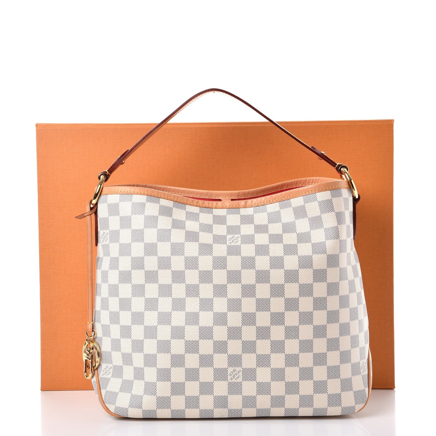 Louis Vuitton Damier Azur Delightful PM Pink 8 of 8