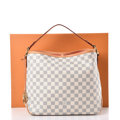 Louis Vuitton Damier Azur Delightful PM Pink 8 of 8