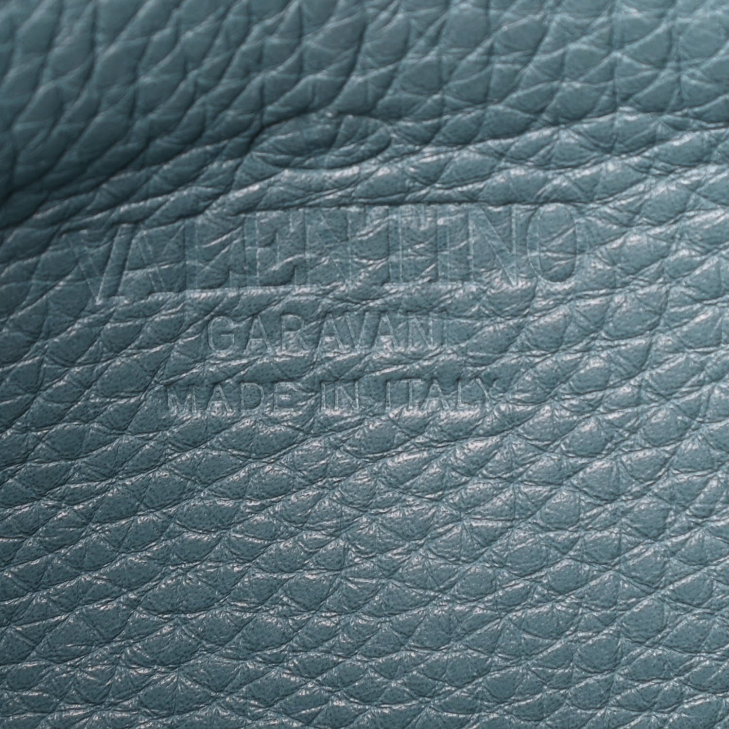 Valentino Garavani Pebbled Calfskin Small Rockstud Flip-Lock Messenger Bag Light Blue 6 of 8