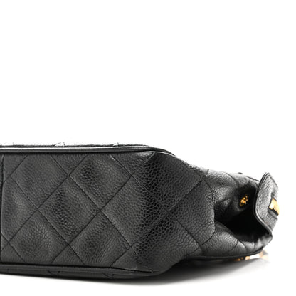 Chanel Caviar Quilted Camera Case Black 11 of 11