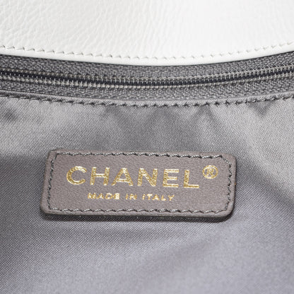 Chanel Calfskin Metal Mosaic Flap White 6 of 15