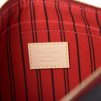 Louis Vuitton Monogram Neverfull MM GM Pochette Cherry 5 of 6