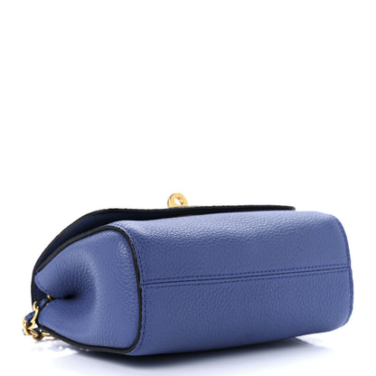 Mulberry Small Classic Grain Calfskin Mini Lily Porcelain Blue 3 of 8