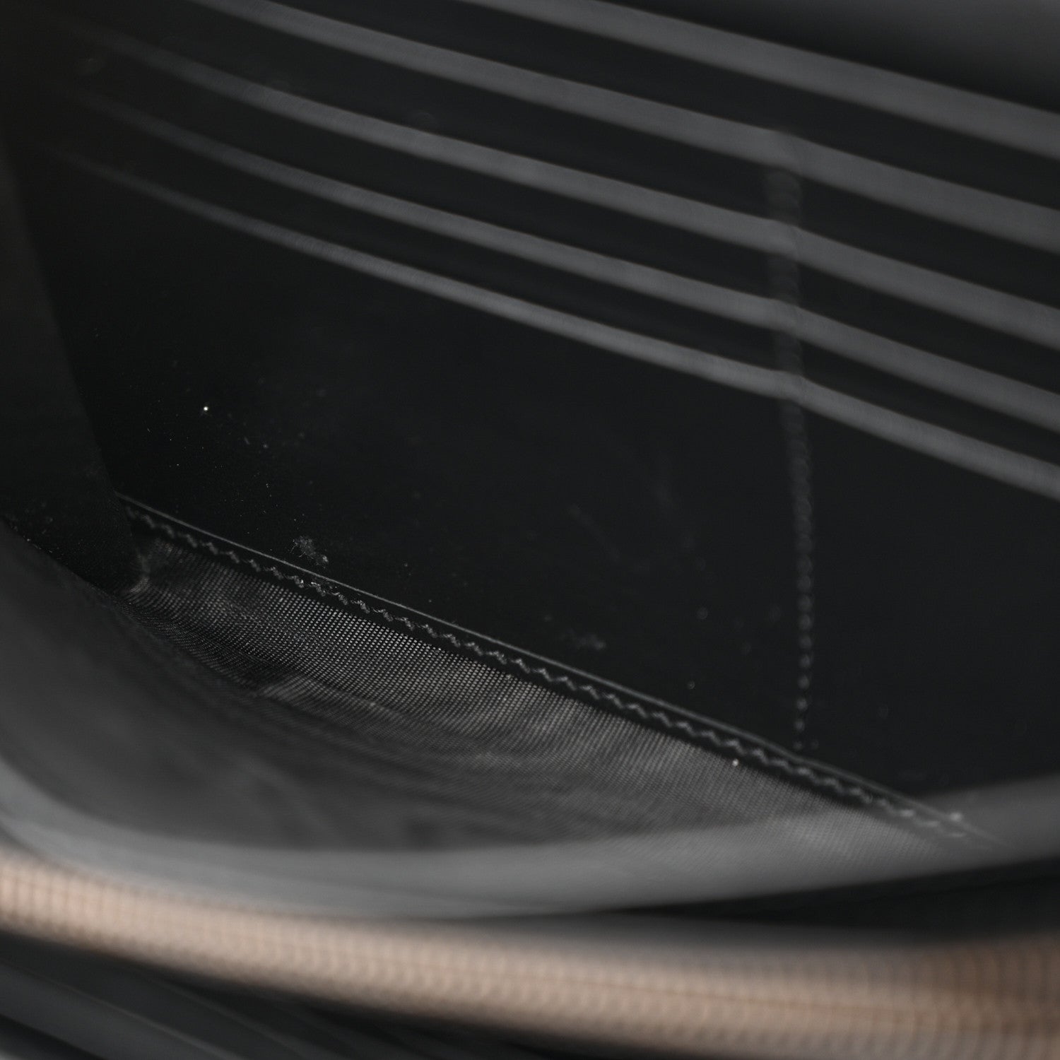 Gucci Calfskin Matelasse GG Marmont Chain Wallet Black 12 of 12