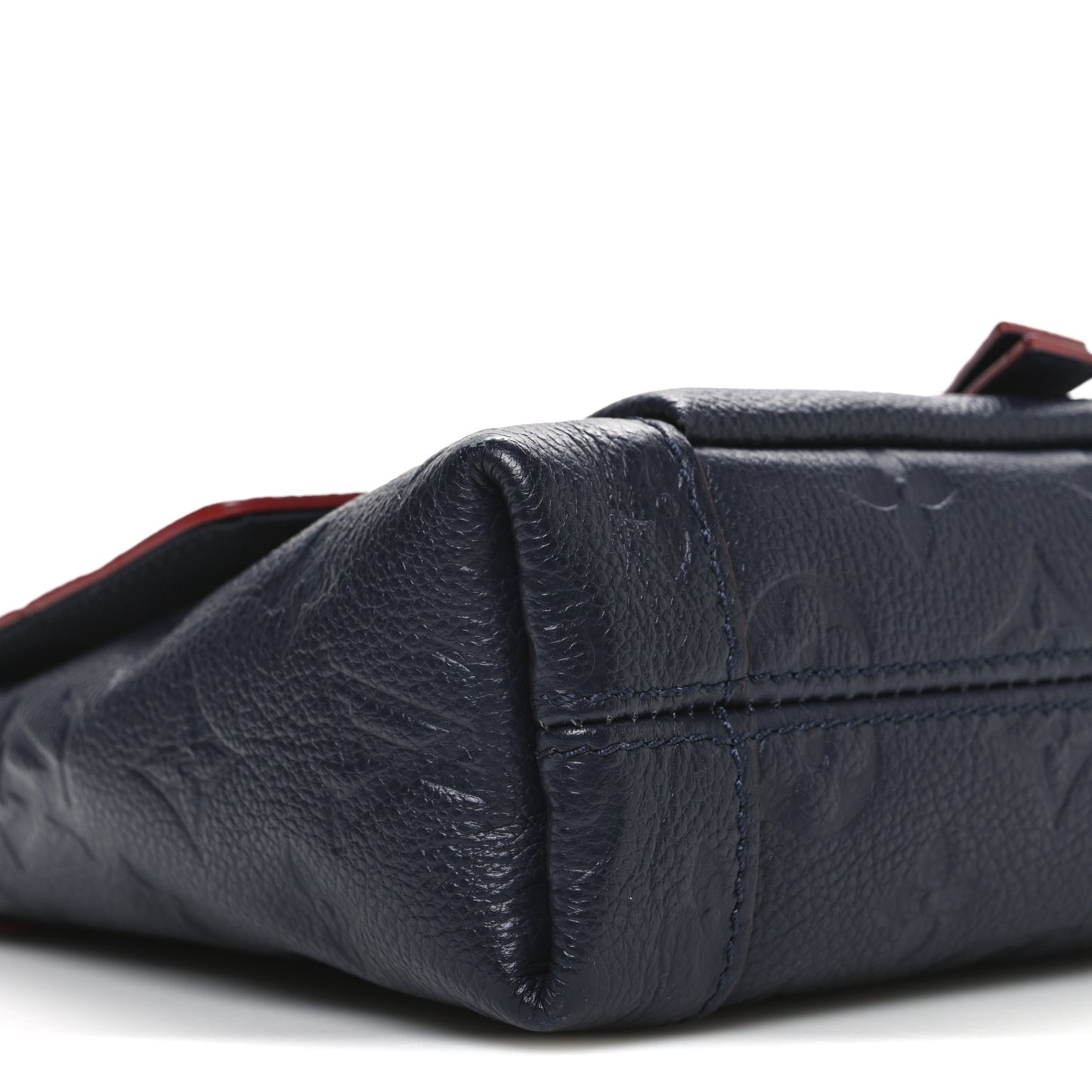 Empreinte Blanche BB Marine Rouge