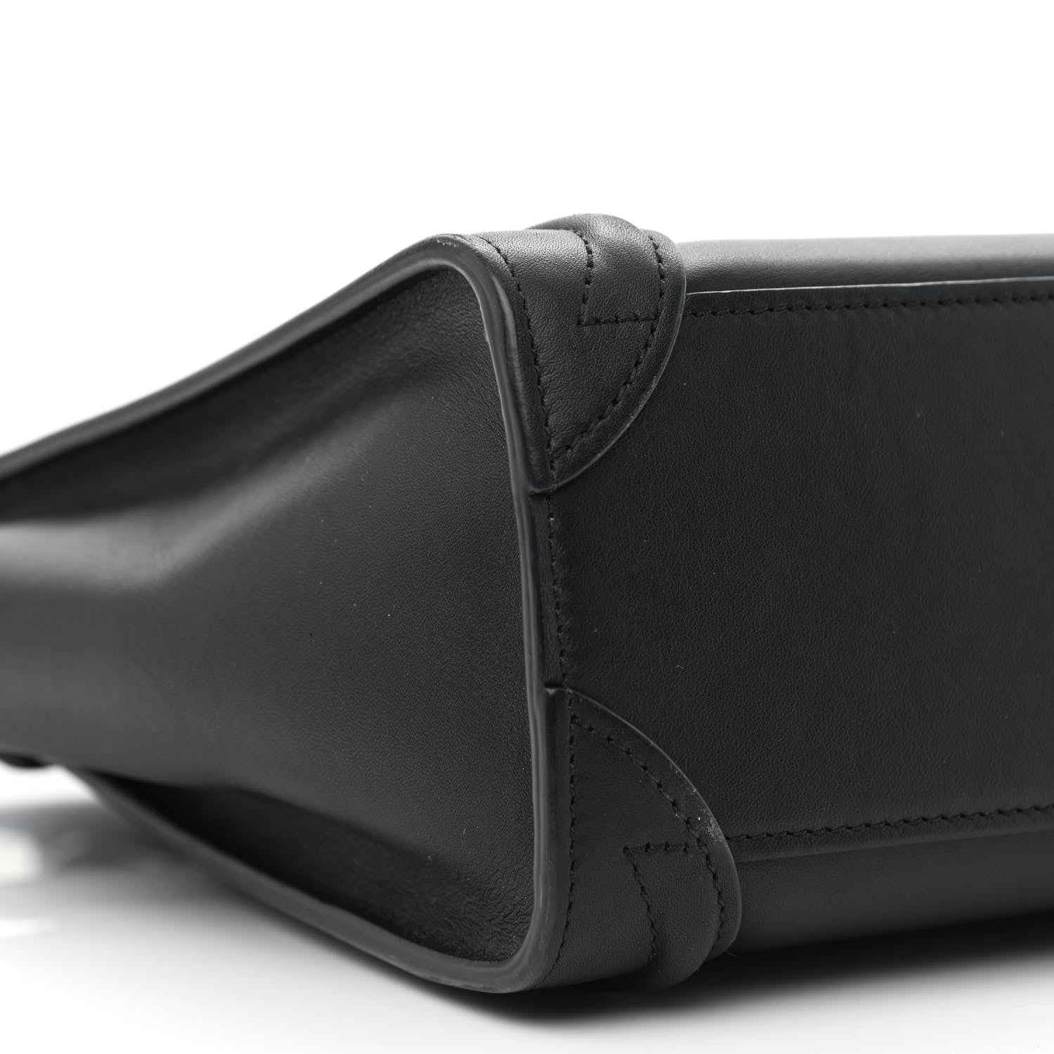 Celine Smooth Calfskin Nano Luggage Black 11 of 12