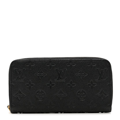 Louis Vuitton Empreinte Zippy Wallet Black 1 of 8