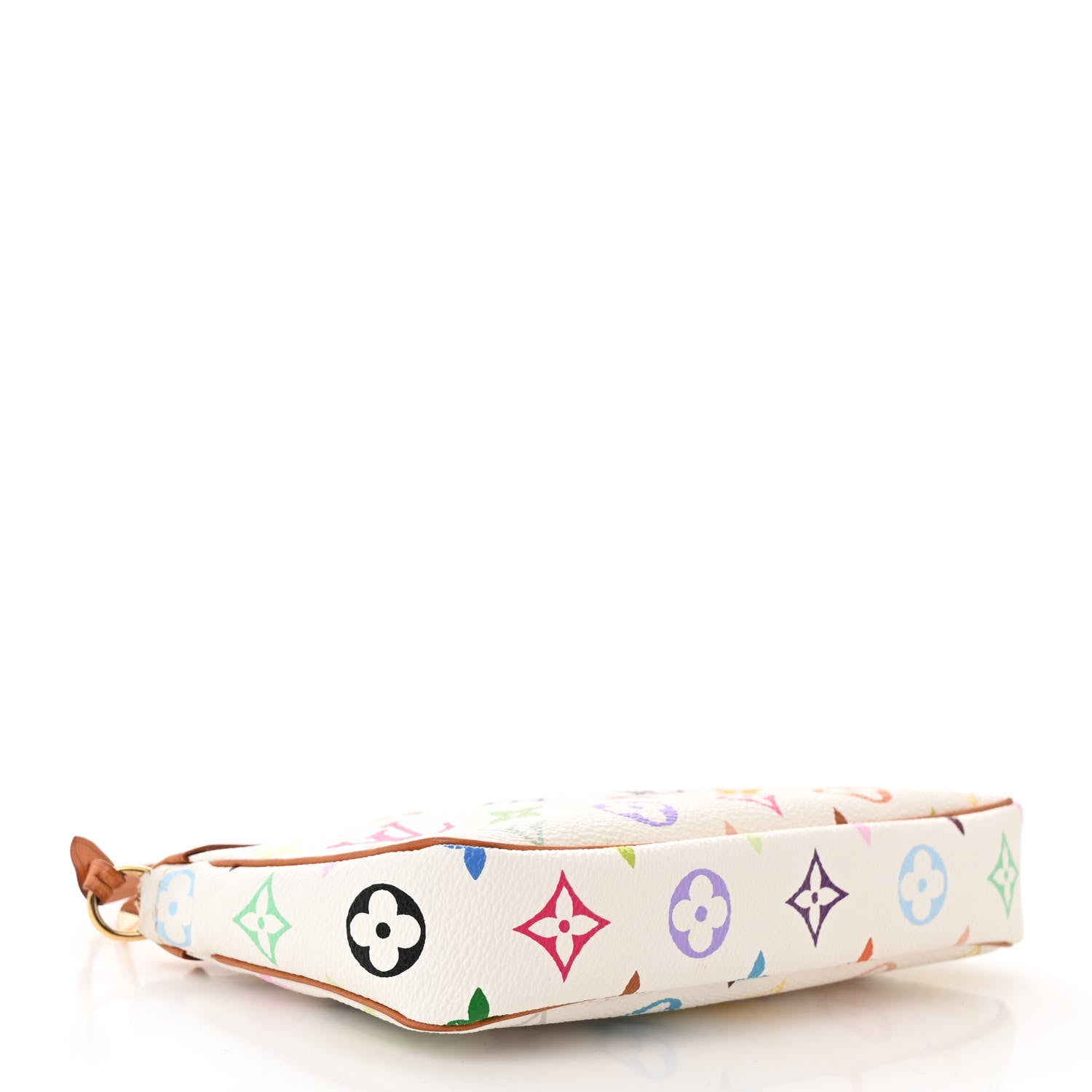 Louis Vuitton Monogram Multicolor Pochette Accessories White 4 of 9